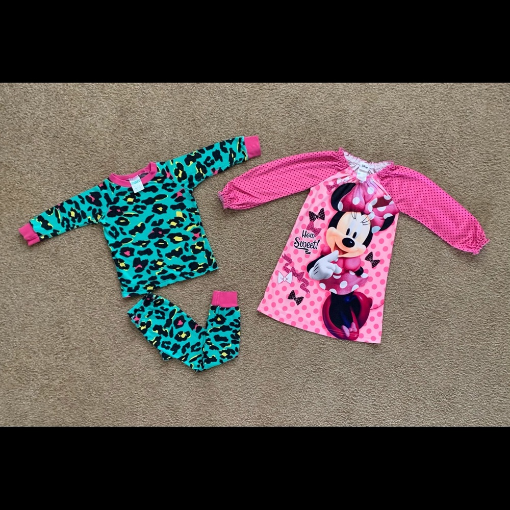 Girls Pajama Bundle Size 4T